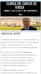 Mobile Screenshot of carlosdeteresamedicinadeldeporte.com